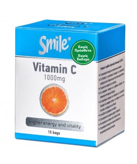 Smile Vitamin C 1000mg 15 φακελίσκοι